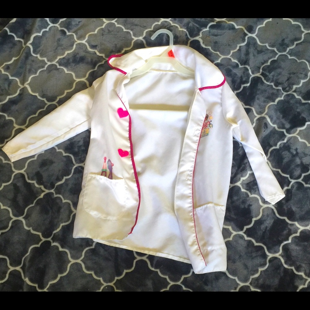 Doctor McStuffet play jacket for girls size 4-6